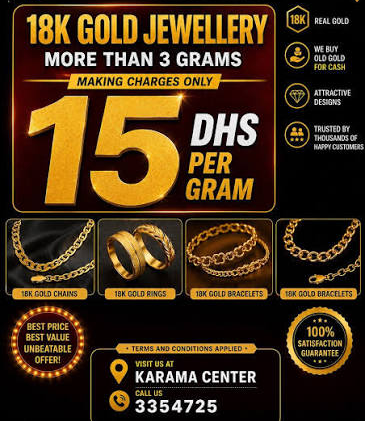 Kannattu Silsila Jewellery LLC at Karama Centre Dubai