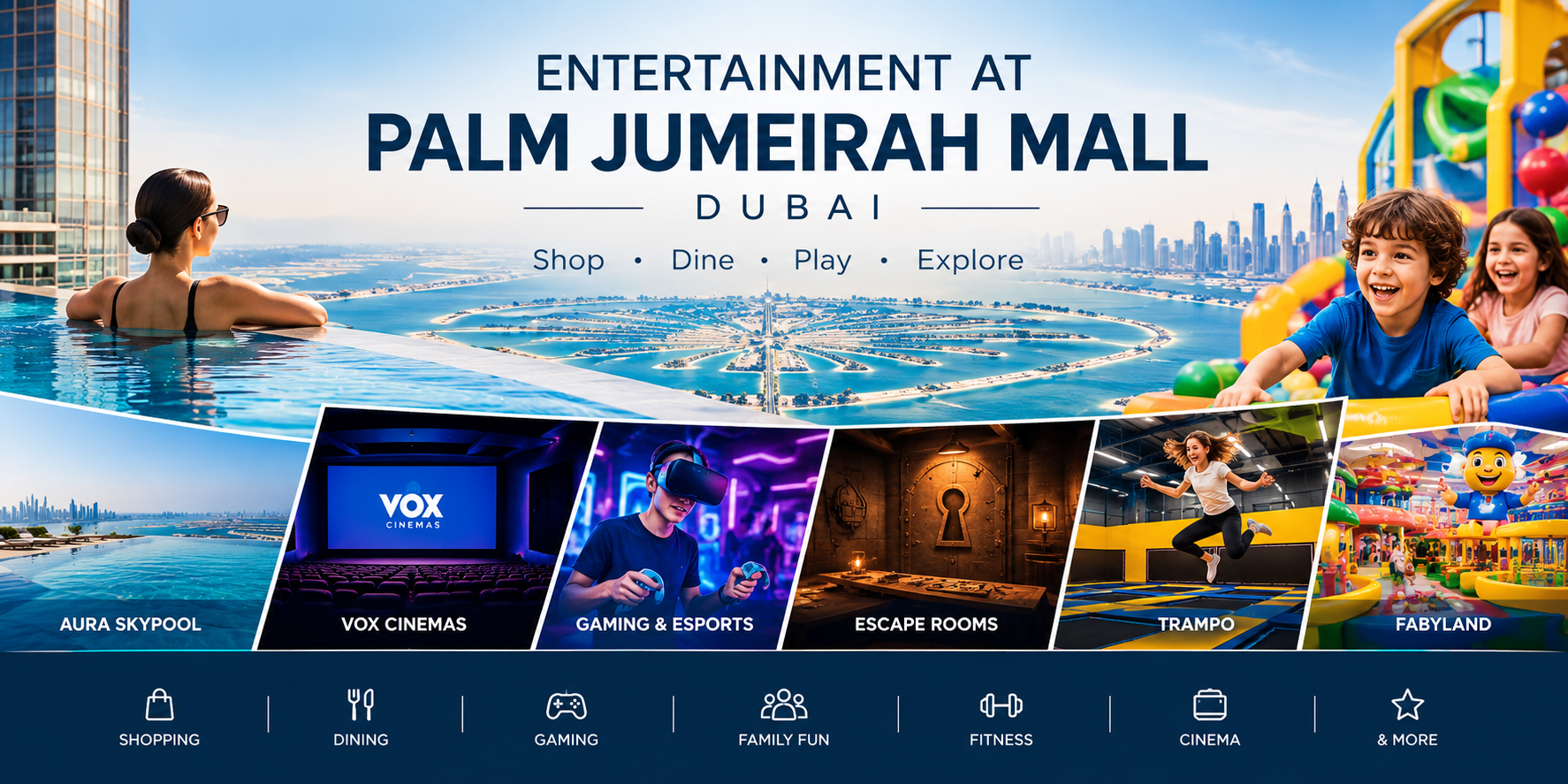Entertainment at Palm Jumeirah Mall Dubai